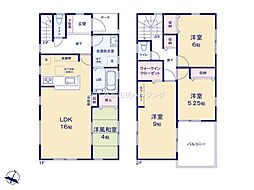 草加市瀬崎5丁目 新築一戸建て 3期3号棟