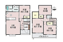 草加市西町 新築一戸建て B号棟
