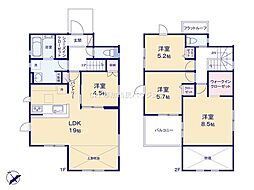 草加市手代3丁目 新築一戸建て 2期1号棟