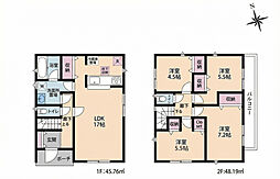 草加市瀬崎5丁目 新築一戸建て 第8　7号棟