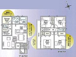 草加市瀬崎5丁目 新築一戸建て 第8　10号棟