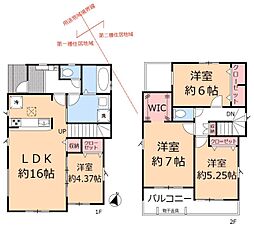 草加市中根3丁目　新築一戸建て　3期