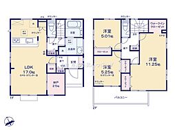 草加市新善町 新築一戸建て 1号棟