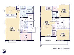 草加市新善町 新築一戸建て 3号棟