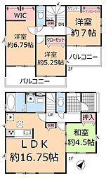 八潮市鶴ケ曽根 新築一戸建て 8期2号棟