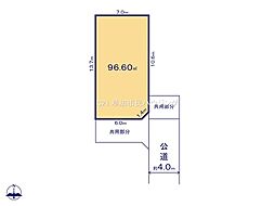 草加市西町 建築条件付売地 A区画