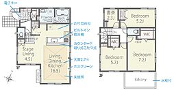 草加市両新田西町 中古一戸建て 01期