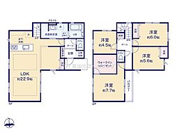 草加市稲荷4丁目 新築一戸建て 17期