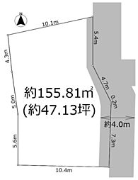 草加市谷塚上町　売地