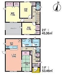 新築戸建　久留米市南2丁目　1号棟