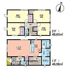 新築戸建　久留米市南2丁目　2号棟