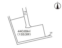 住宅用地　（三日月町織島）