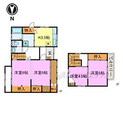 蒲生郡日野町大字上野田の一戸建て