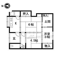 大津市二本松の一戸建て