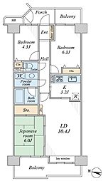 キャッスル蘇我 508