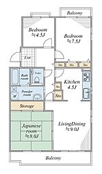 北竜台ステラ壱番館7号棟 401