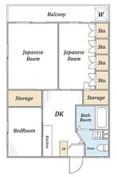 三田玉堤コーポB 304
