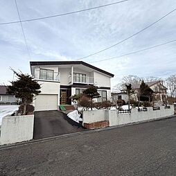 白老町北吉原温泉付き中古戸建土地