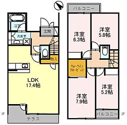 宝塚市雲雀丘２丁目の一戸建て