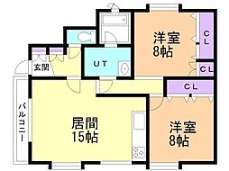 札幌市清田区真栄四条4丁目の一戸建て