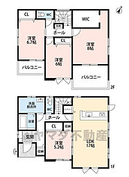 東区香椎6丁目3期　1号棟　新築戸建