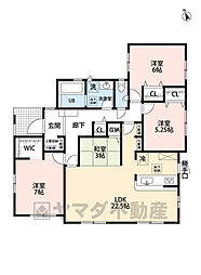 福津市津屋崎5丁目　2号棟　新築戸建