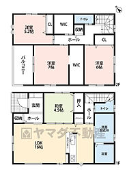 東区舞松原5丁目3期　1号棟　新築戸建