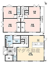 福津市手光1期　2号棟　新築戸建