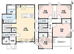 東区八田3丁目　3号棟　新築戸建