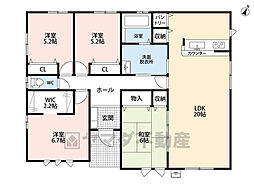 古賀市薦野1期　1号棟　新築戸建