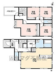 東区三苫4丁目3期　4号棟　新築戸建