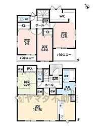 古賀市天神4丁目2期　2号棟　新築戸建