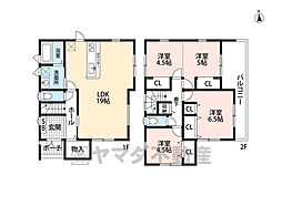 福津市第1福間南 4号棟 新築戸建
