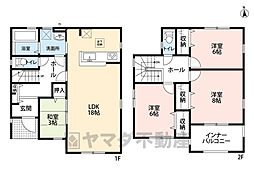 福津市西福間3丁目　2号棟　新築戸建
