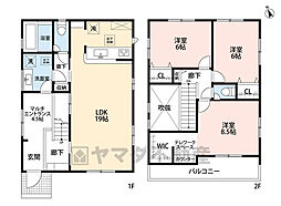 福津市福間南4丁目　2号棟　新築戸建