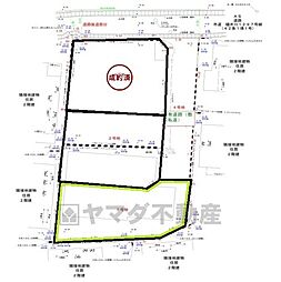 城南区樋井川2丁目　3号地　建築条件なし