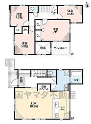 古賀市千鳥2期　3号棟　新築戸建