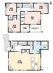 古賀市千鳥2期　3号棟　新築戸建