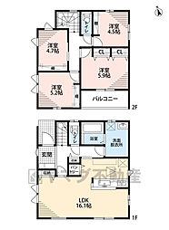 東区和白丘3丁目2期　1号棟　新築戸建