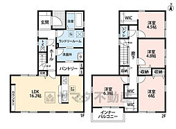 福津市西福間2丁目　1号棟　新築戸建