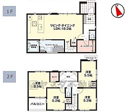 東区八田13期　6号棟　新築戸建