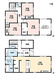 福津市西福間2丁目　2号棟　新築戸建