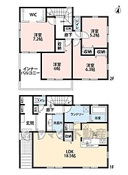 福津市花見の里3丁目　3号棟　新築戸建