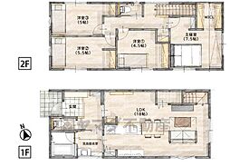 福津市西福間　4号棟　新築戸建