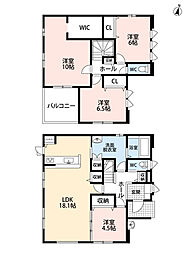 宗像市自由ヶ丘6丁目1期　2号棟　新築戸建