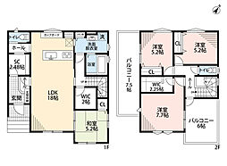 タマタウン古賀SA南II　4号地　新築戸建