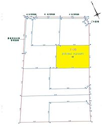 朝倉市一木8区画　2号地　建築条件なし