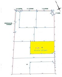 朝倉市一木8区画　3号地　建築条件なし