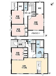 糟屋郡粕屋町甲仲原2丁目5期　3号棟　新築戸建