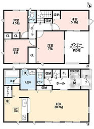 福津市畦町第1　1号棟　新築戸建